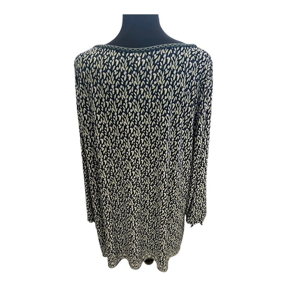 Max Studio Peasant Tunic Top 2X - Picture 3 of 10